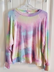 PINK Victoria's Secret Pastel Tie Dye Sweatshirt